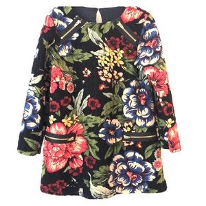 Pippa and Julie Navy Floral dress.